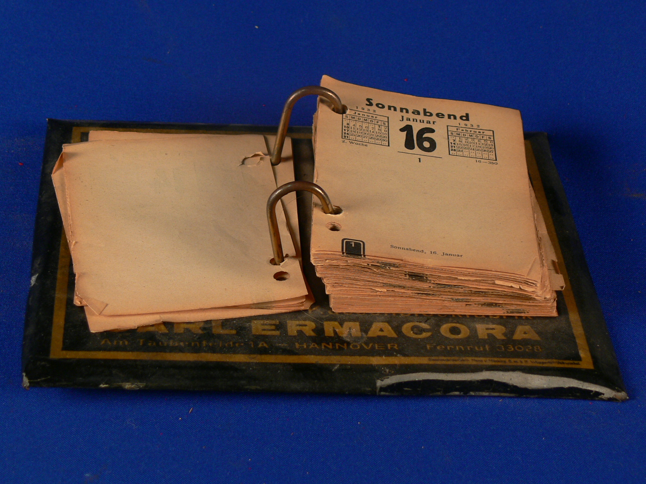 Omlegkalender (F283)