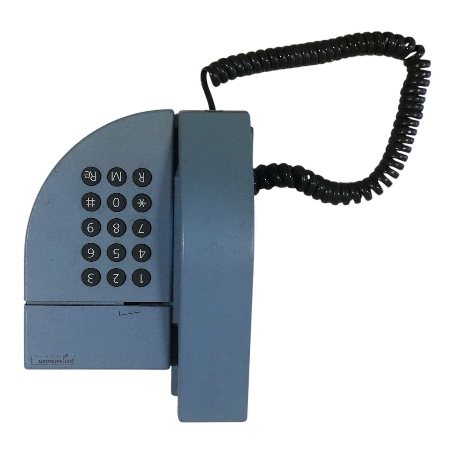 Tafeltelefoon blauw (T188)