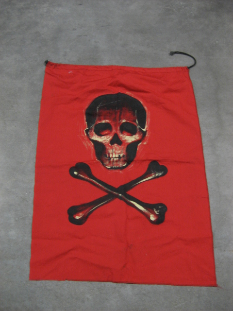 Vlag doodshoofd (TE1111)