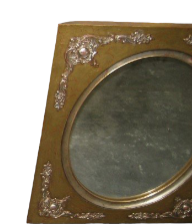 Wandspiegel ovaal (D342)