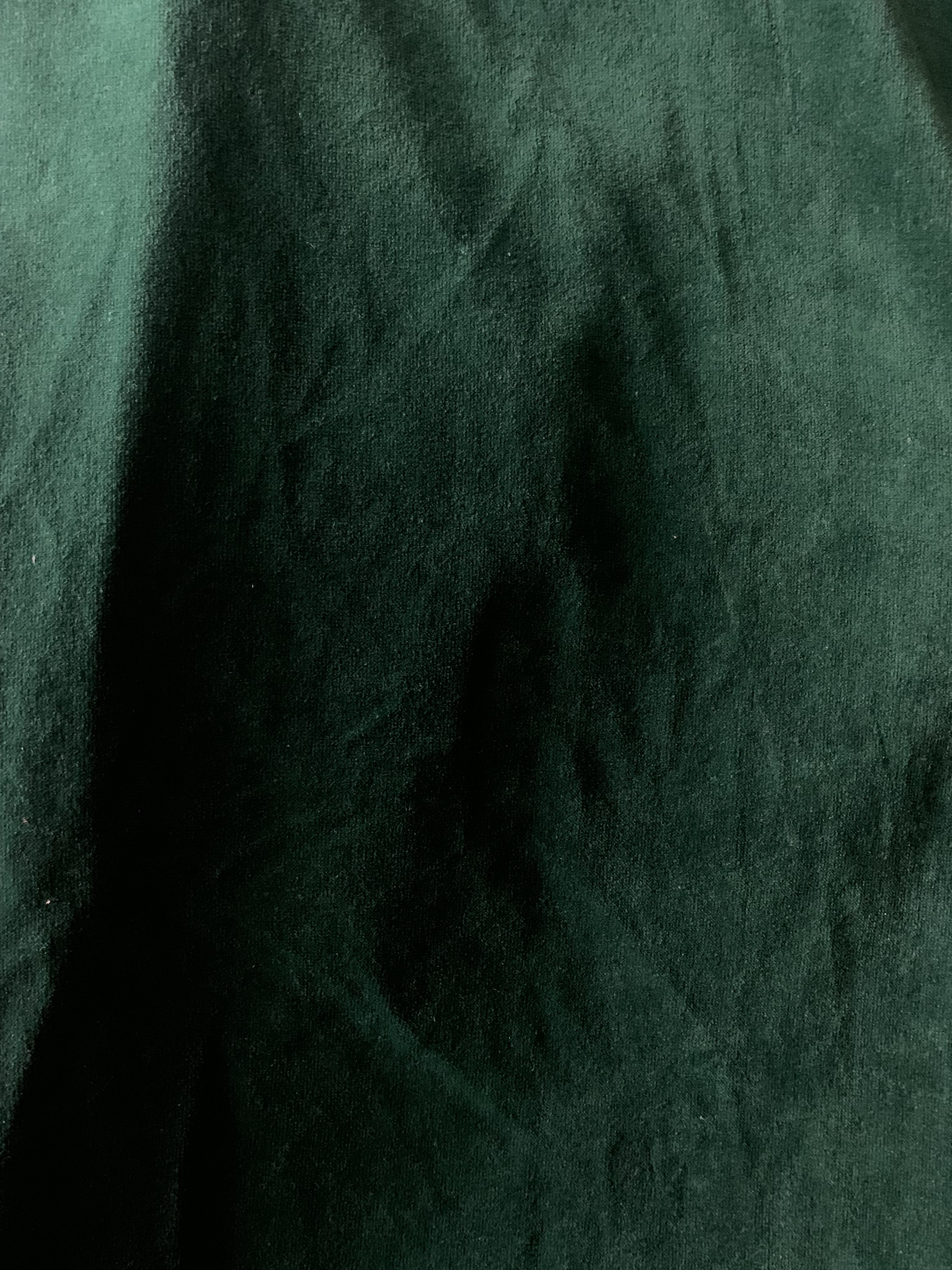 Gordijn velours flesgroen (TG5018.2)