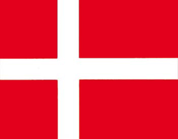 Vlag Denemarken (TE127)