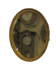 Wandspiegel ovaal (D276)