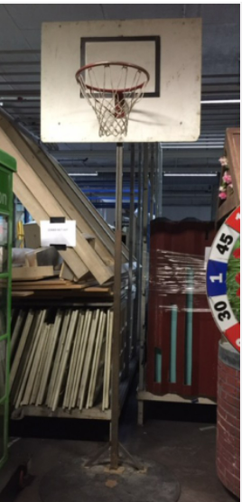 Basketbalbord op Paal (RM449)