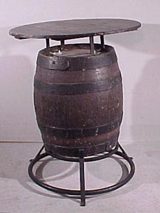 Statafel wijnvat (B31)